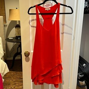 Red Parker dress XS never worn